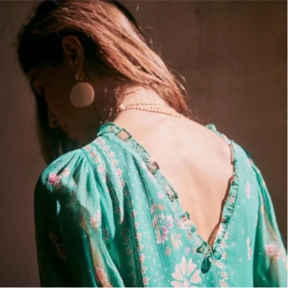 Sezane Noeline Dress in Bali 10 (FR 42) NWT - Picture 3 of 12